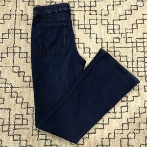 Banana Republic wide leg jeans.